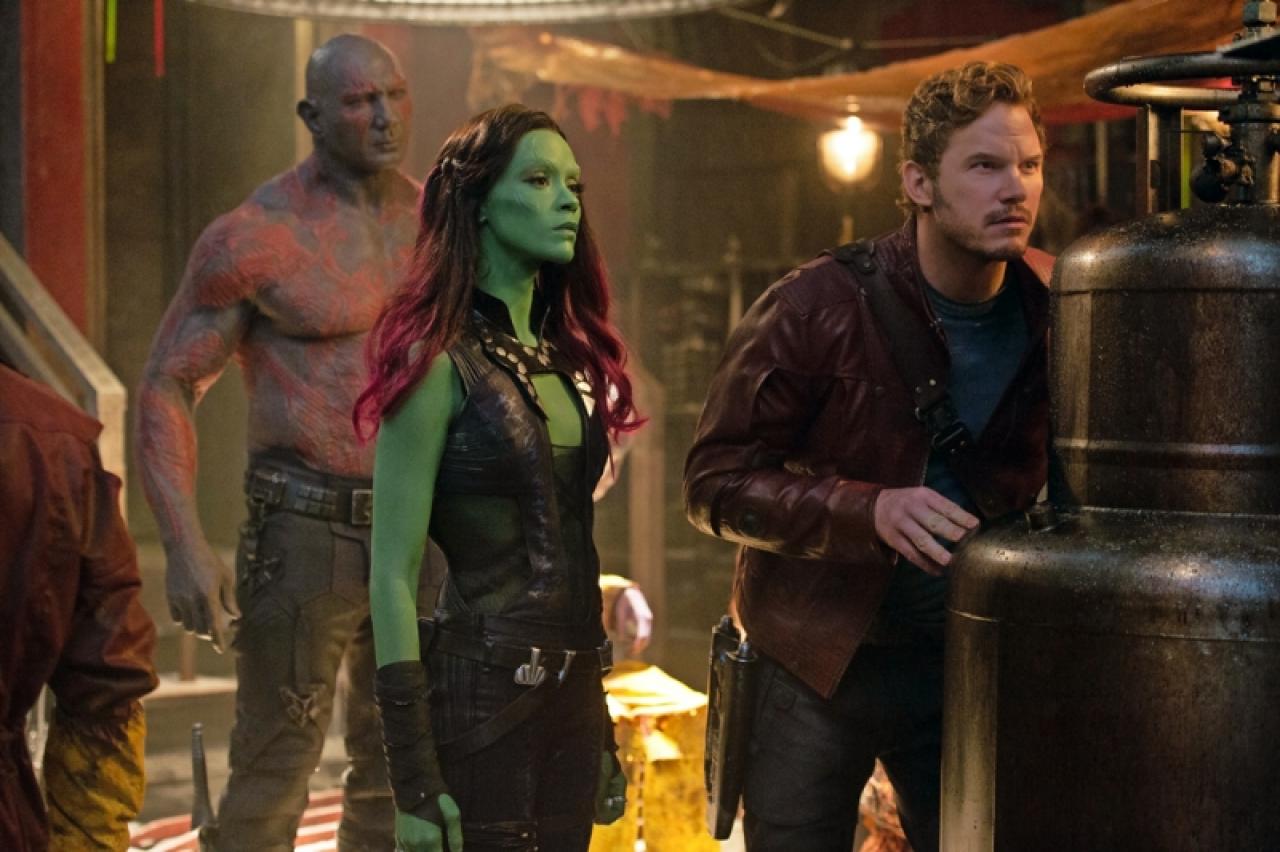 Guardians of the Galaxy, Chris Pratt, Zoe Saldana, Star Lord, Gamora