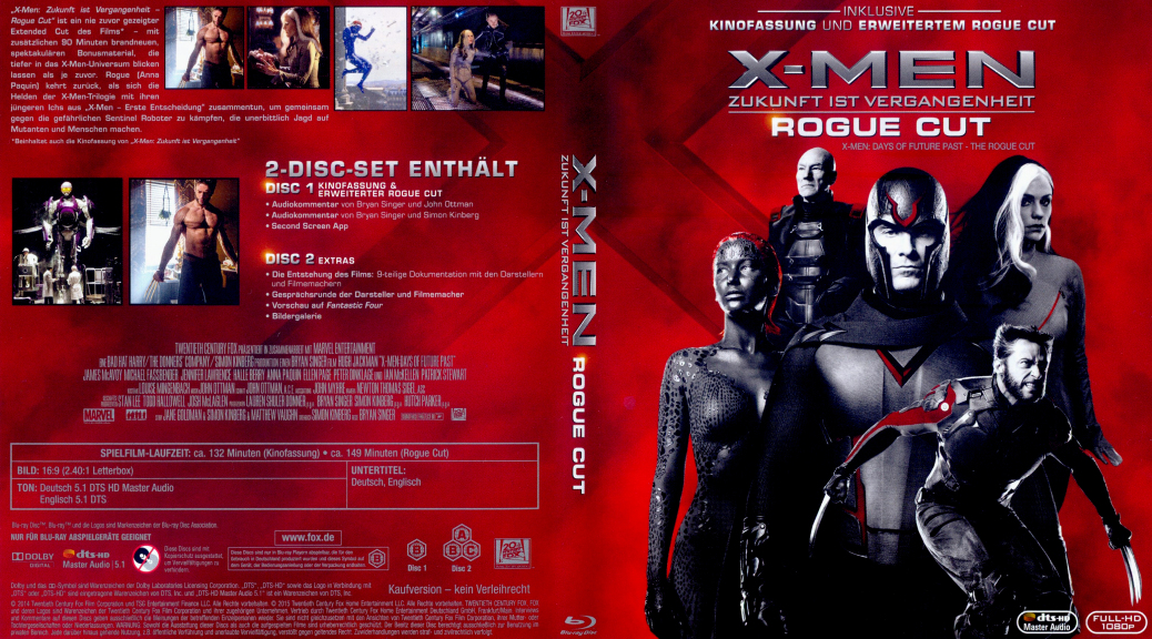 X-Men: Days of Future Past, X-Men Days of Future Past Rogue Cut