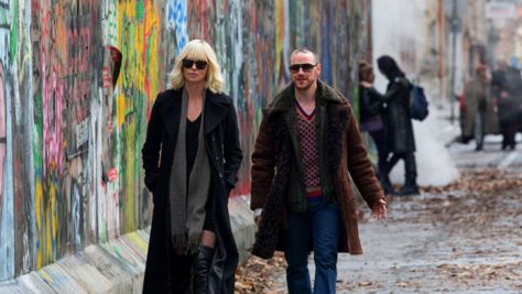 Charlize Theron and James McAvoy in Atomic Blonde