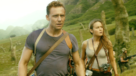 Tom Hiddleston and Brie Larson in Kong Skull Island