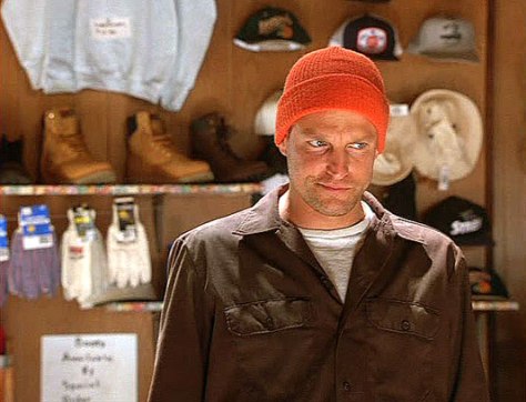 Woody Harrelson in Wag the Dog
