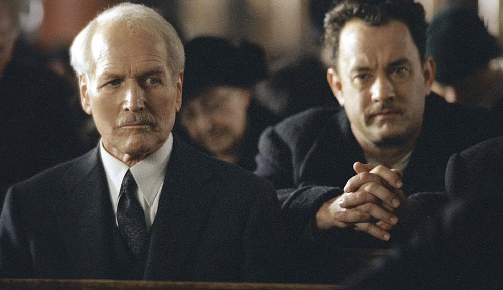 Paul Newman and Tom Hanks in Road to Perdition