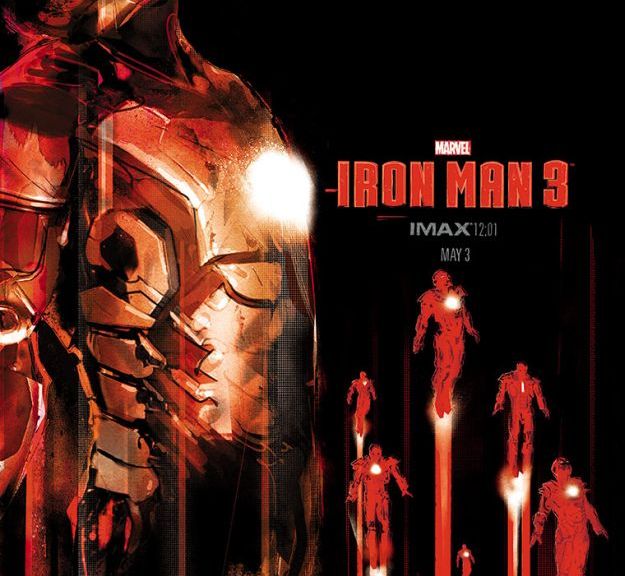 Iron Man 3, IMAX, Iron Man, Iron Man 3 Poster, Robert Downey Jr., Jock