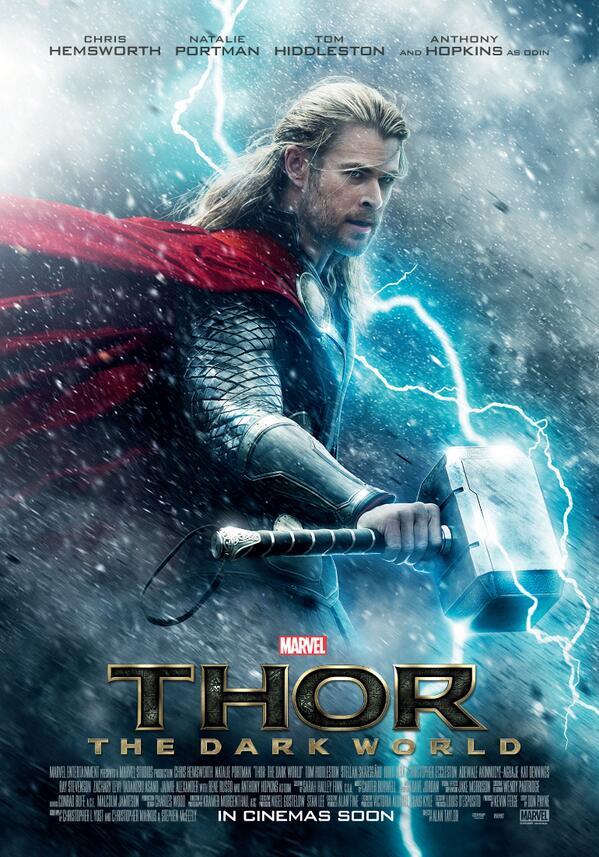 Thor The Dark World, Thor, Thor 2, Thor 2 Poster, Thor 2 Trailer, Mjolnr