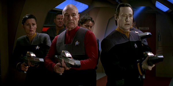 Star Trek First Contact, Picard, Data, Patrick Stewart, Brent Spiner