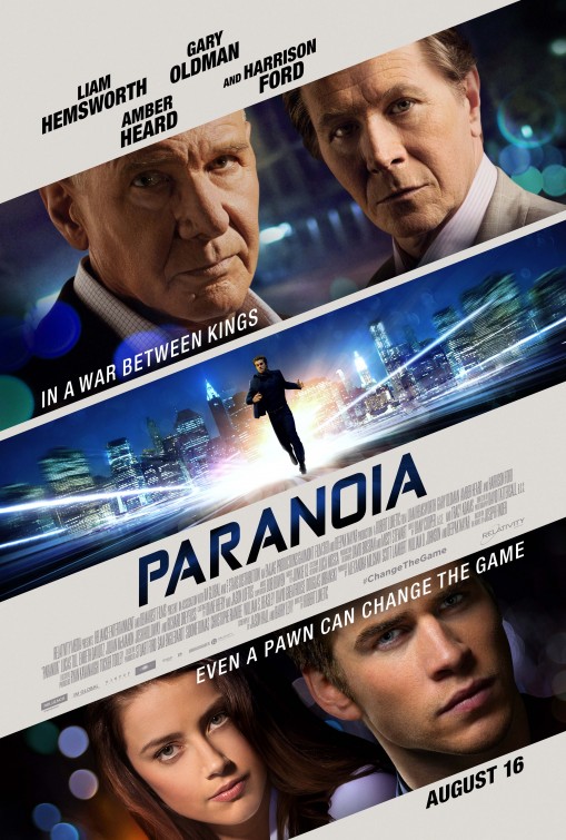 Gary Oldman, Harrison Ford, Paranoia