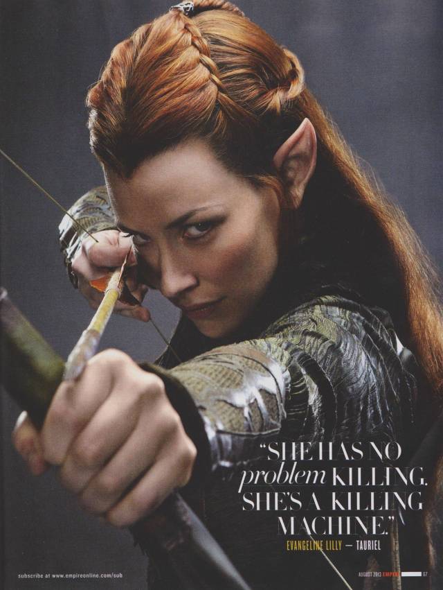 Tauriel, The Hobbit, The Hobbit The Desolation of Smaug, Evangeline Lilly, Elf