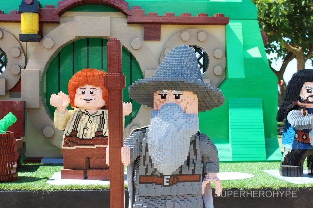 LEGO, Hobbit, Gandalf, Dwarves, Comic Con
