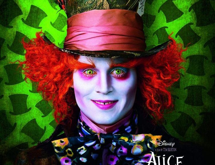 Johnny Depp, Alice in Wonderland, Mad Hatter