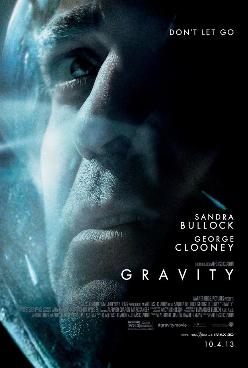 Gravity, Alfonso Cuaron, George Clooney