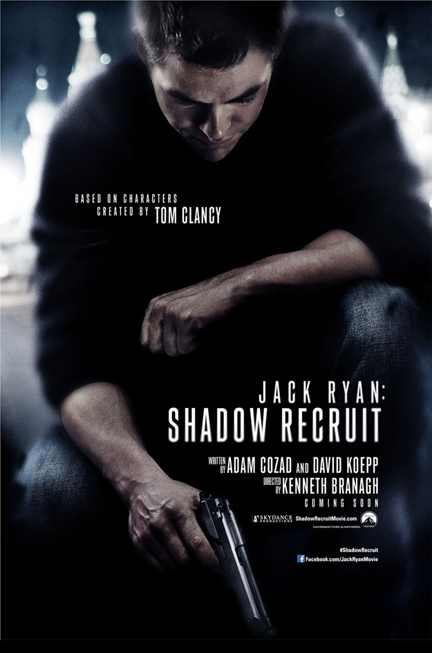 Jack Ryan, Jack Ryan Shadow Recruit, Chris Pine, Tom Clancy