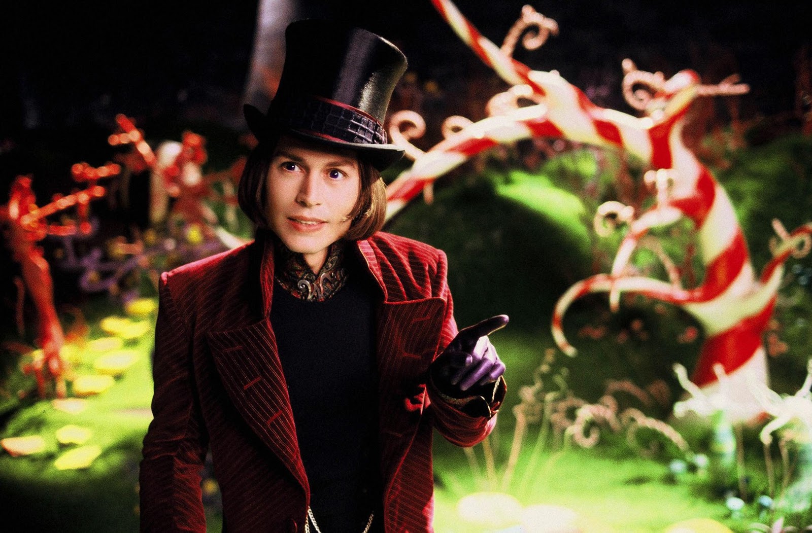 Johnny Depp, Willy Wonka, Charlie and the Chocolate Factory