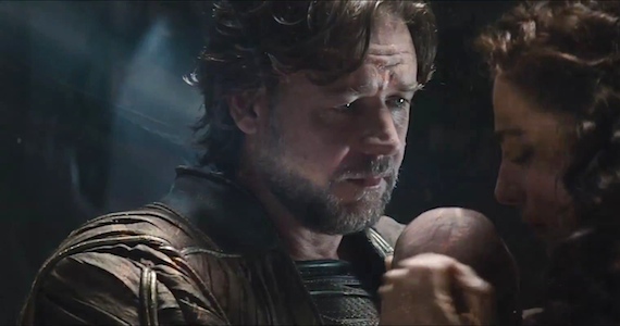 Russell Crowe, Jor-El, Man of Steel
