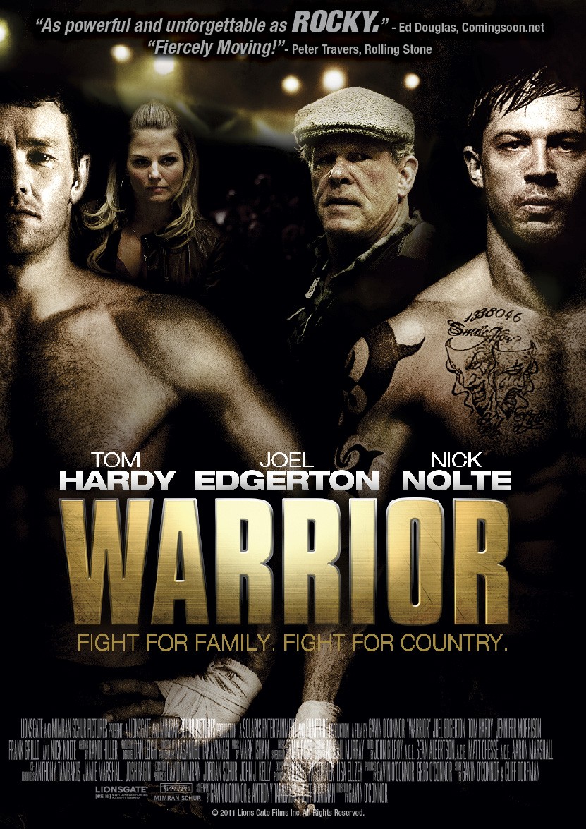 Tom Hardy, Joel Edgerton, Nick Nolte, Warrior