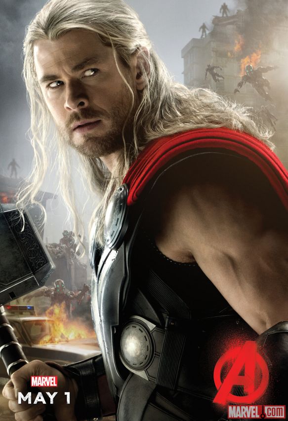 Thor, Chris Hemsworth, Avengers Age of Ultron