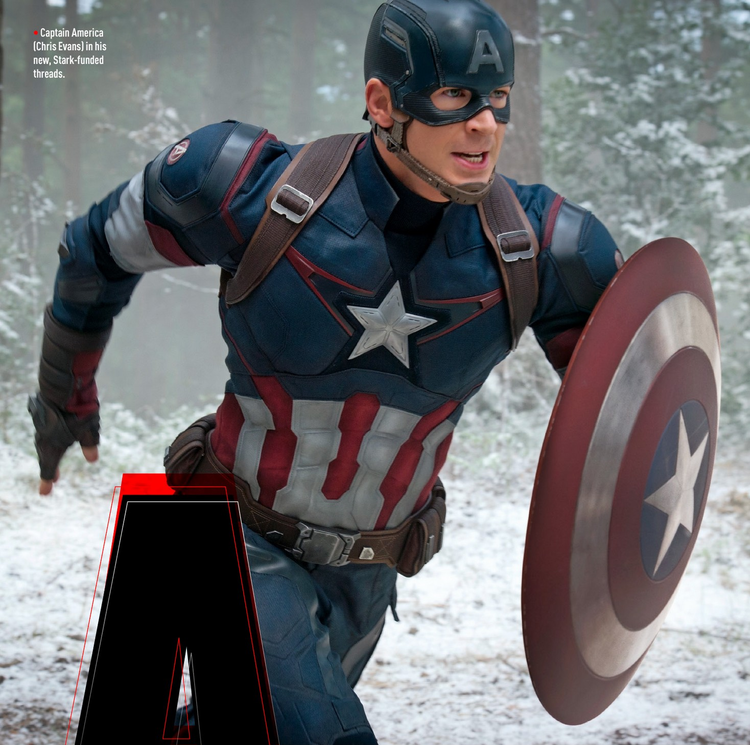 Chris Evans, Captain America, Avengers: Age of Ultron