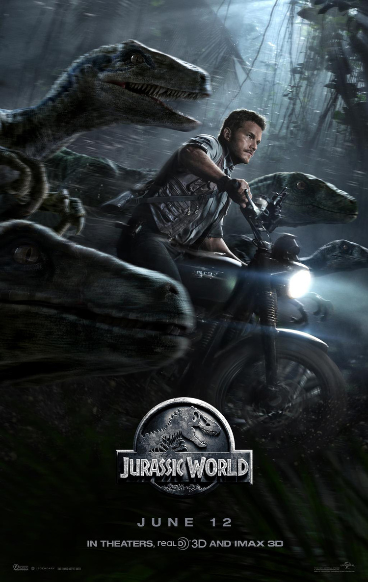 Jurassic World, Chris Pratt, Velociraptors