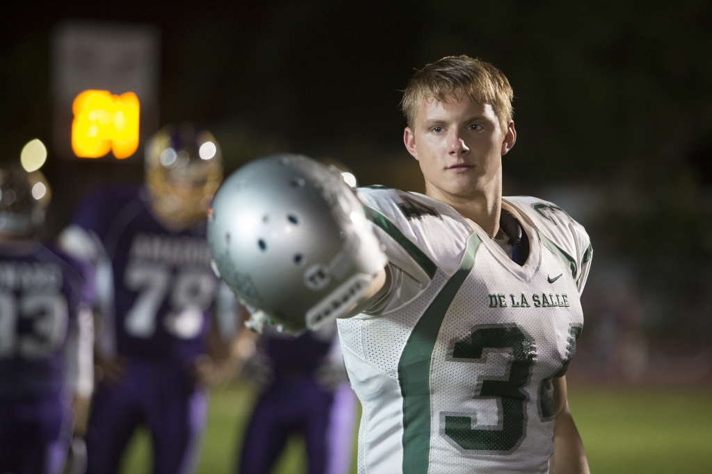 Alexander Ludwig in TriStar Pictures' WHEN THE GAME STANDS TALL.