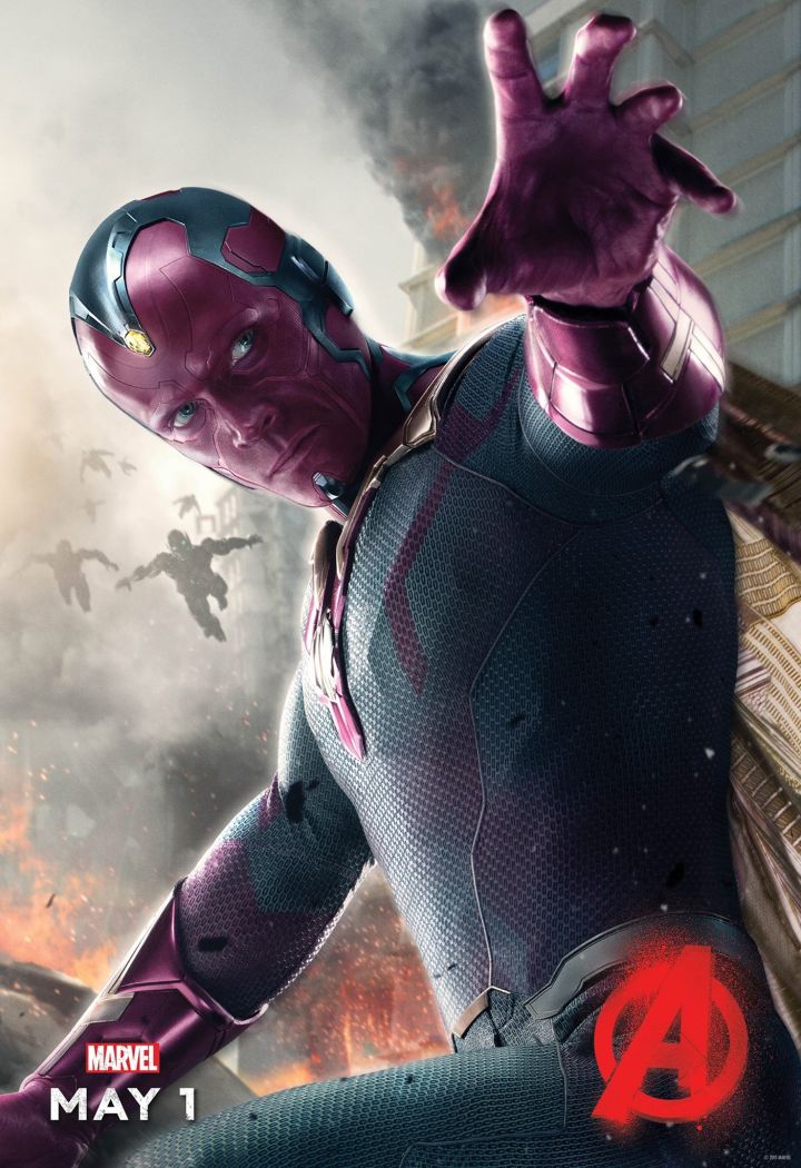 Paul Bettany, The Vision, Avengers: Age of Ultron