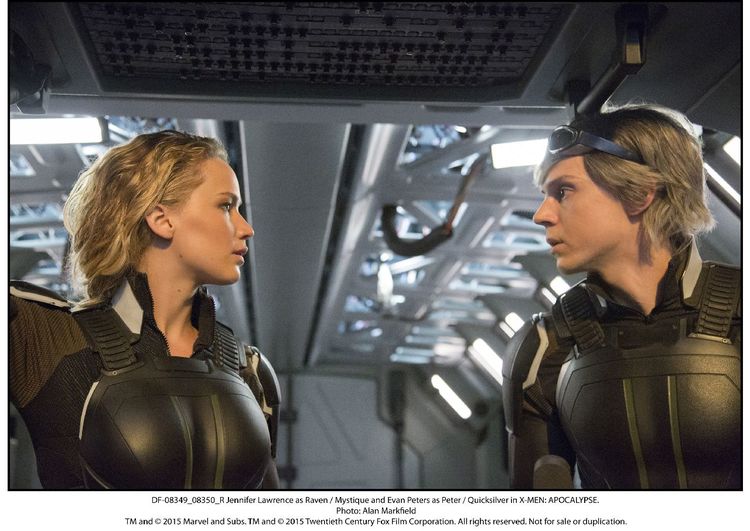 X-Men: Apocalypse, Jennifer Lawrence, Mystique