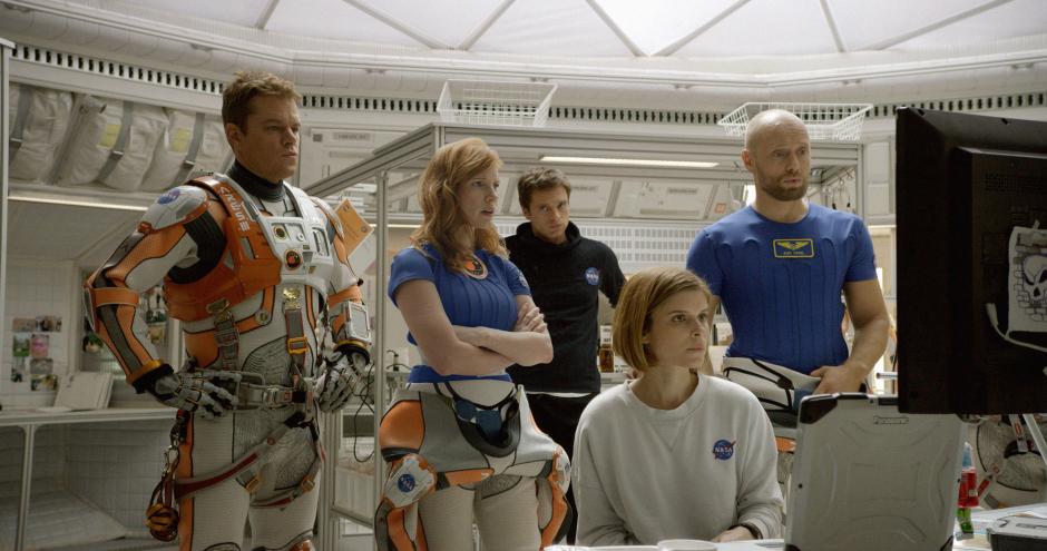 The Martian, Matt Damon, Kate Mara, Jessica Chastain, Sebastian Stan