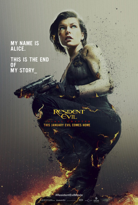 Resident Evil: The Final Chapter, Milla Jovovich, Alice
