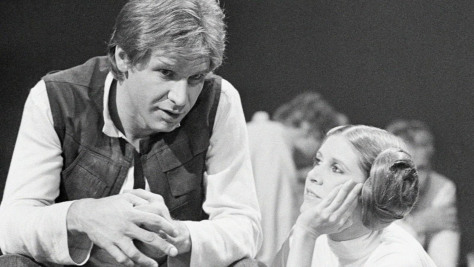 Harrison Ford, Carrie Fisher, Han Solo, Princess Leia