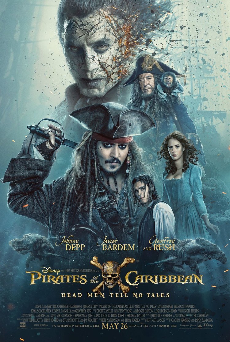 Pirates of the Caribbean: Dead Men Tell No Tells, Jack Sparrow, Johnny Depp