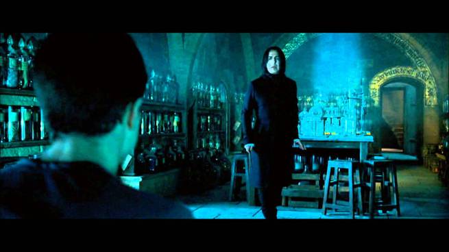 Severus Snape, Harry Potter, Alan Rickman, Daniel Radcliffe, Harry Potter and the Order of the Phoenix