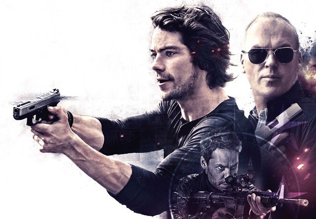Michael Keaton and Dylan O'Brien in American Assassin