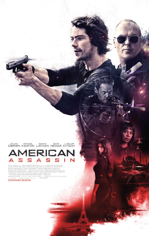 Dylan O'Brien and Michael Keaton in American Assassin