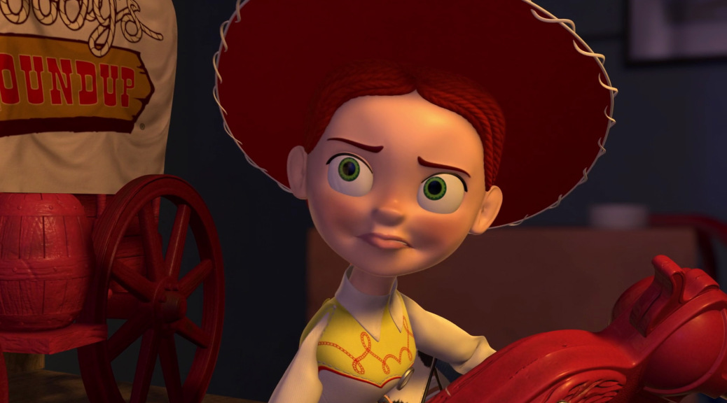 Joan Cusack as Jessie in Toy Story 2