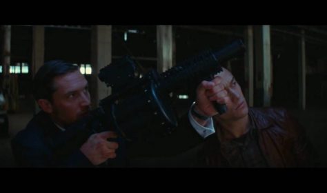 Tom Hardy and Joseph Gordon Levitt in Inception