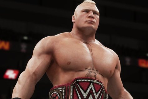 Brock Lesnar in WWE 2k18