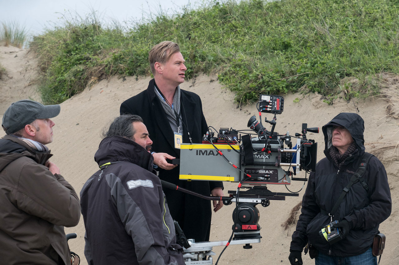 Christopher Nolan Filming Dunkirk