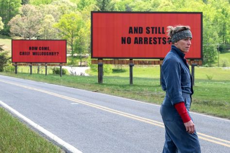 Frances McDormand in Three Billboards Outside Ebbing Missouri