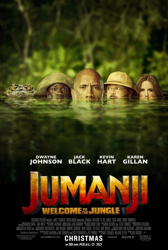 Jumanji Welcome to the Jungle Poster