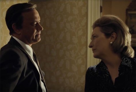 Tom Hanks and Meryl Streep in The Post
