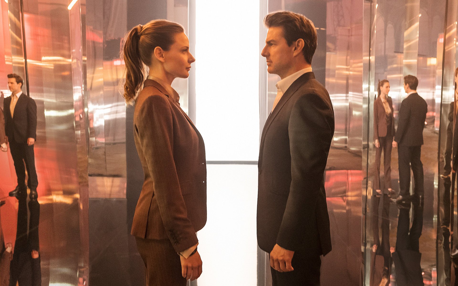 Rebecca Ferguson and Tom Cruise in Mission: Impossible - Fallout
