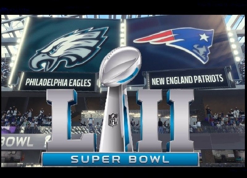 Super Bowl 52 Patriots vs. Eagles