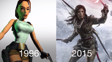 Tomb Raider Then vs. Now