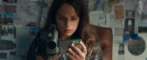 Alicia Vikander in Tomb Raider
