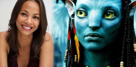 Zoe Saldana in Avatar 2
